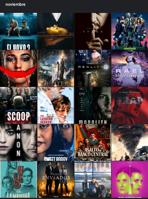 Este mes he visto bastantes pelis/series/documentales pero me da flojera actualizar mi hilo jajaja 

Mañana....