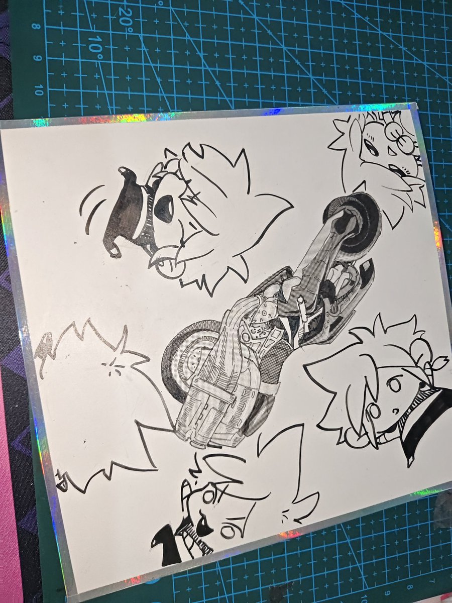 是购入赠品～
#FF7 
#Sephiroth #CloudStrife #zakkura #sefizakkura