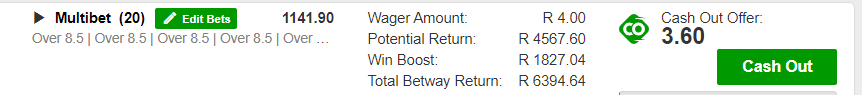 IThidiela's tweet photo. I just placed a bet with Betway. Tap here to copy my bet or search for this booking code in the Multi Bet betslip X8642D9A6 https://t.co/B0HkQa0nWC 

Corner Rain🔥🔥🔥🔥🔥🔥🔥

#Royal AM #Msimango #Zwane #Andile Mpisane #betway https://t.co/0F0EjxNXVV