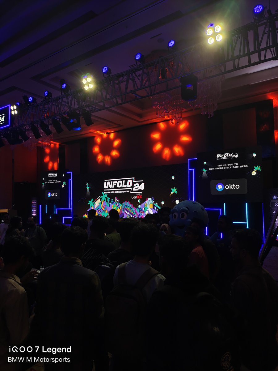 And we’re live at #Unfold24! 🎉
Powered by <a href="/CoinDCX/">CoinDCX : India Ka Crypto Coach</a> &amp; <a href="/okto_web3/">Okto 🐙</a>, this is where the next big Web3 ideas take shape. Stay tuned for updates from the event!