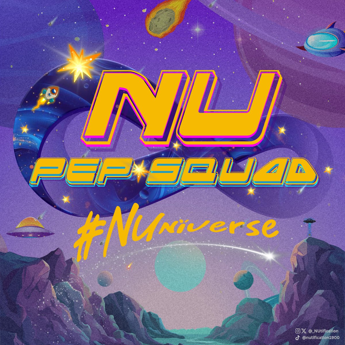 _NUtification's tweet image. May this 🚀 successfully reach its 8th stellar destination 🌟✨

Goodluck NU Pep Squad! 🧑‍🚀🌌
#NUniverse  #To8finityAndBeyond 
#UAAPCDC2024 #UAAPSeason87