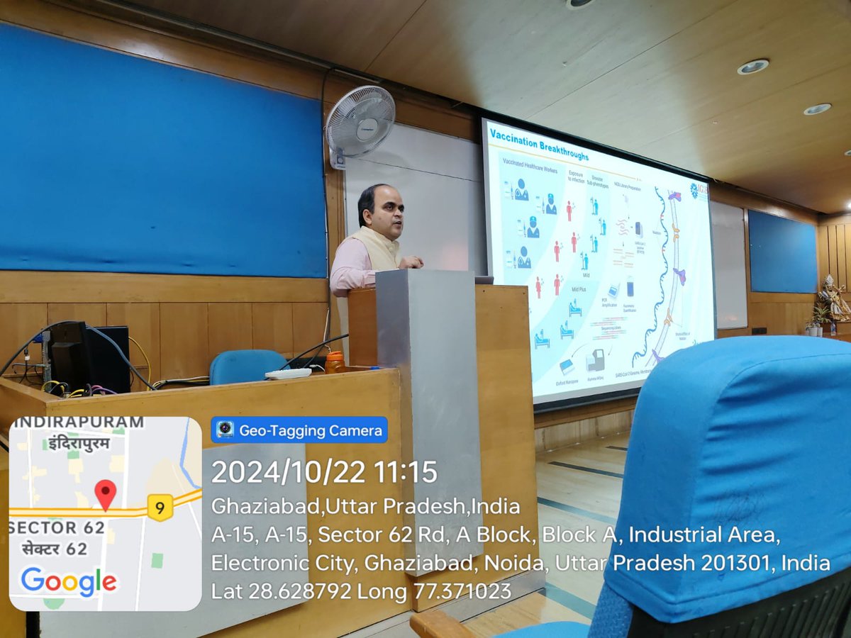 Open the boundaries of Genomics based Science to Universities, Colleges and Schools. That's what happened when spoke to enthusiastic graduate students at Jaypee Institute of Information Technology, Noida. #Seeding Genomics to fertile new minds <a href="/IGIBSocial/">CSIR-IGIB</a>