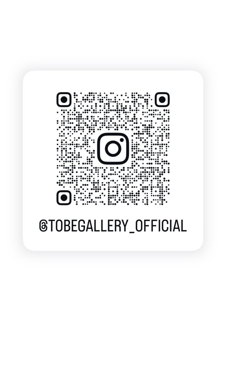 Follow and chat with us on IG

instagram.com/tobegallery_of…