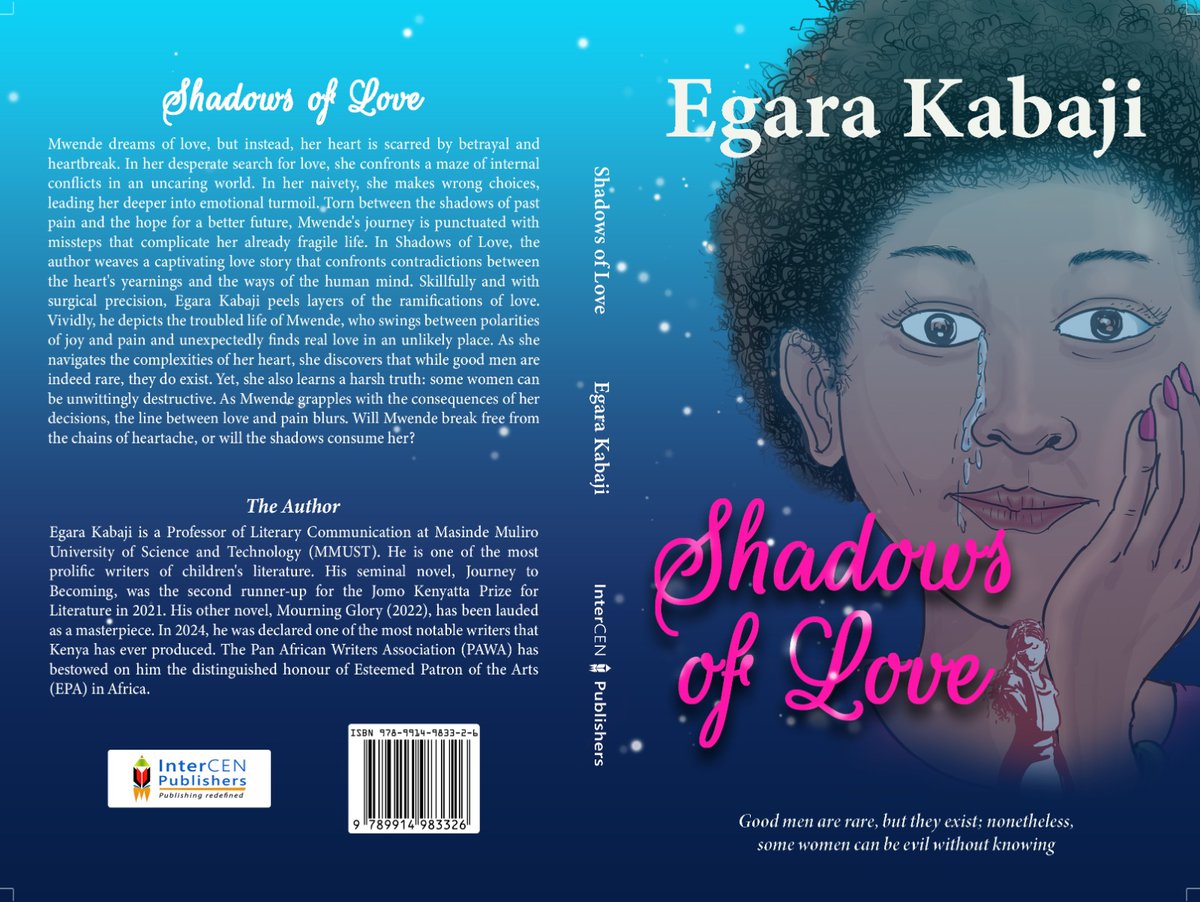 BarackWandera's tweet photo. Prof. Laban Ayiro , VC Daystar University receiving a copy from the author EPA Egara Kabaji. 

Make your order now and immerse yourself into the world of Shadows of Love 

@ KES 600 only. https://t.co/4Ixo7uocCH