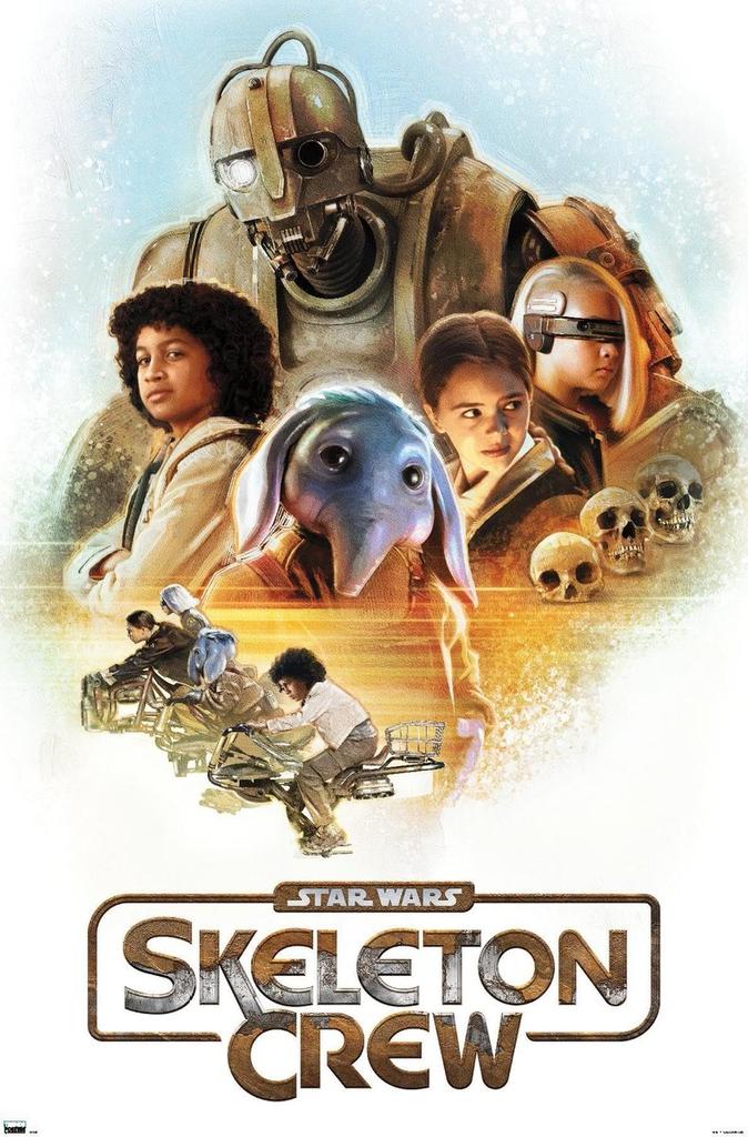 LBeskar's tweet photo. 🔴¡Mañana se Estrena la nueva Serie de #StarWars #SkeletonCrew con doble Episodio en Disney +! 
(En 🇪🇸 la veremos en la madrugada del Lunes al Martes)🔴⬇️⬇️ https://t.co/pG9ImK2Fx3