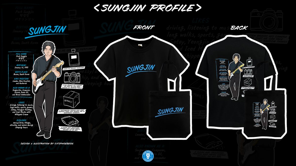 SungjinNFriends's tweet photo. [Merchandise]

✨Our <Sungjin Profile> merch is here!✨
Order now and rep your style!

👕Shirt: ₱375 (Regular) | ₱400 (Oversized)
🛍️Tote Bag: ₱350
📅DOO: Dec 25 | DOP: Dec 30

💰Min Downpayment: ₱150/item
🔗Details &amp; Order Form: https://t.co/B4gRwsQOQV

#PSJPH_SungjinProfile https://t.co/y6N7mwtpEj