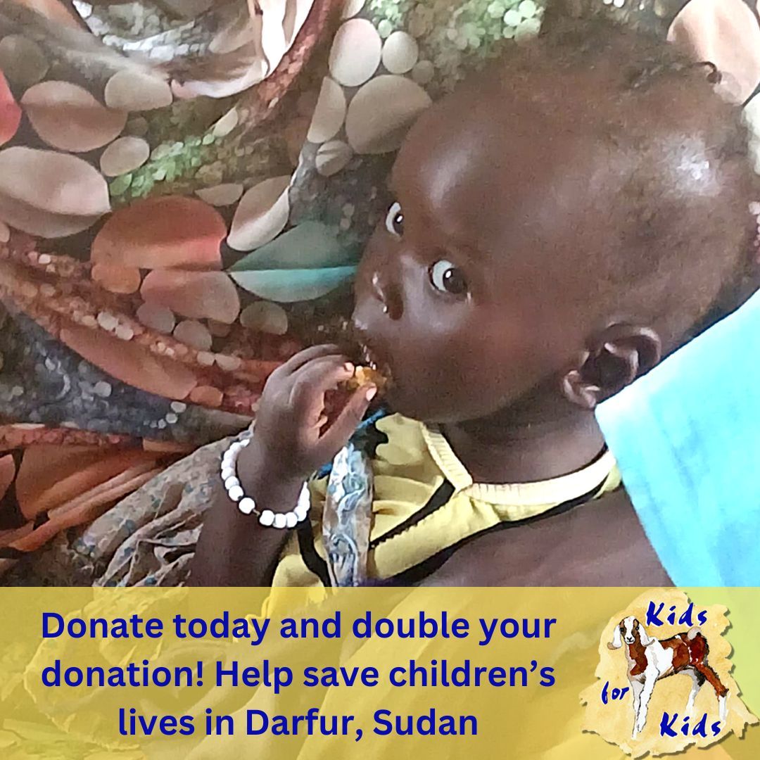 This December, Dame Joanna Lumley DBE FRGS and friends will match every donation to Kids for Kids, doubling your impact for children in Darfur. With £34,500 in matching funds, your support can help us reach £69,000 to provide lifesaving aid! Donate here: buff.ly/49Cry5T
