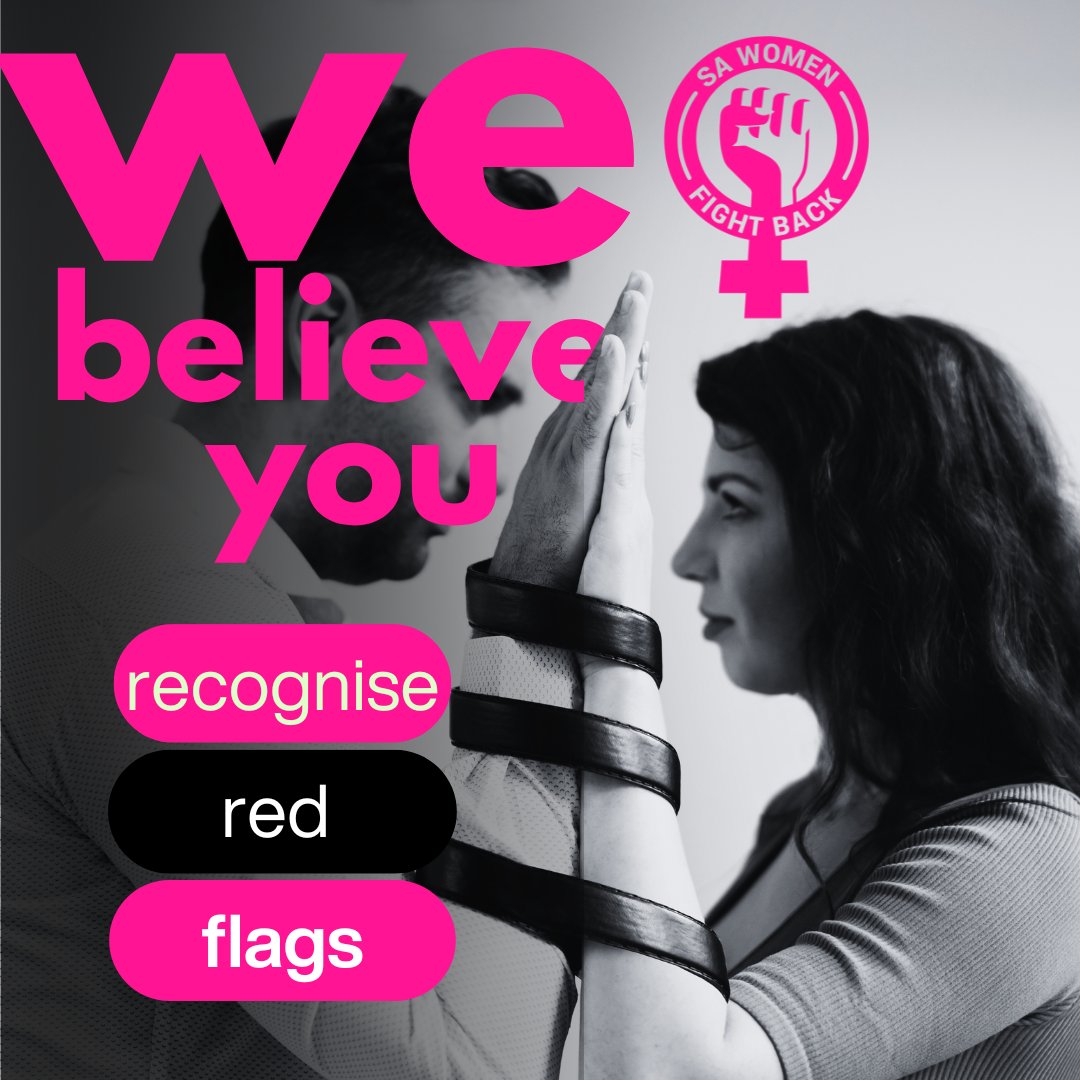 Terms like gaslighting, coercive control, and red flags in relationships are crucial to understanding abuse.

Gaslighting: A tactic used to make you doubt your perception.

Coercive Control: Manipulation that traps you in fear or dependency.

We Believe You.

 #16DaysOfActivismSA