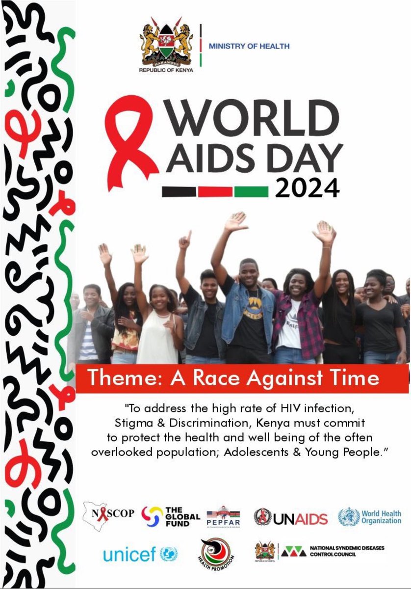 MOH_DHP's tweet photo. Join us today as we commemorate World AIDS Day.
Theme: Race Against Time
#WorldAIDSDay2024 #WorldAIDSDay
#EndAIDSby2030 #WorldAIDSDay #HIVawarenes #MenandBoysHealth #EmpowerNetOrg #BreakingTheStigma #EndTripleThreat https://t.co/cChTGYnHKb