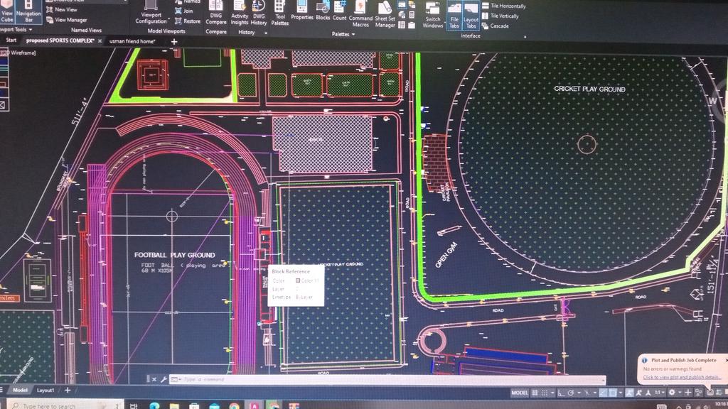 Master plan 
Working in progress