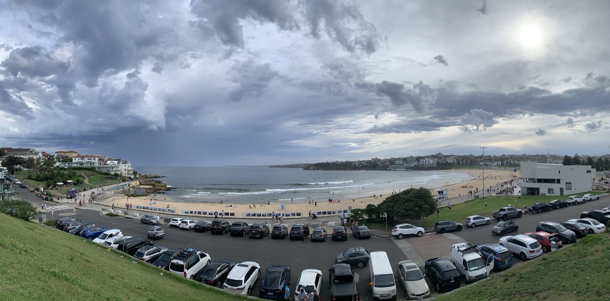 Stormy Bondi afternoon
