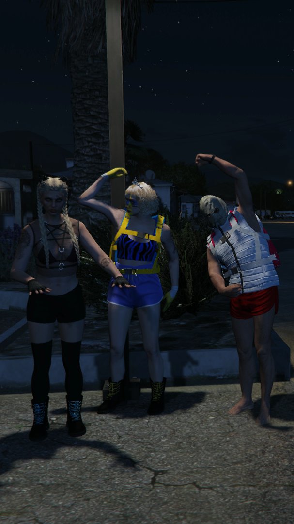 Chilling with people on onx.