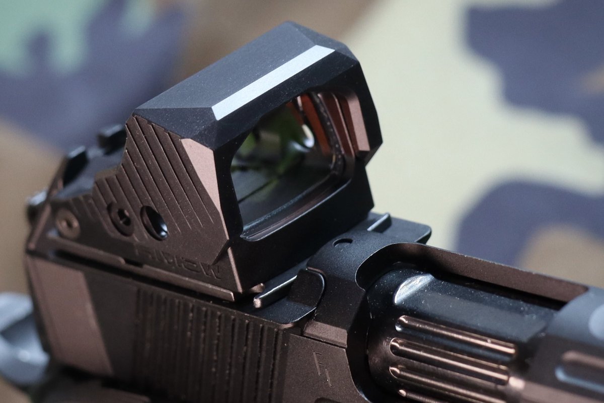 jkarmy_int's tweet photo. SHIELD Sights
RMSw Minisight Waterproof Reflex Red Dot ๐ด
Equipped with Heavy Duty Armour Hood
On FANTA 9 Hi-Capa GBB
#RMS #shield #sight #reflex #rmsw #hicapa https://t.co/Vm6oFNrCjw