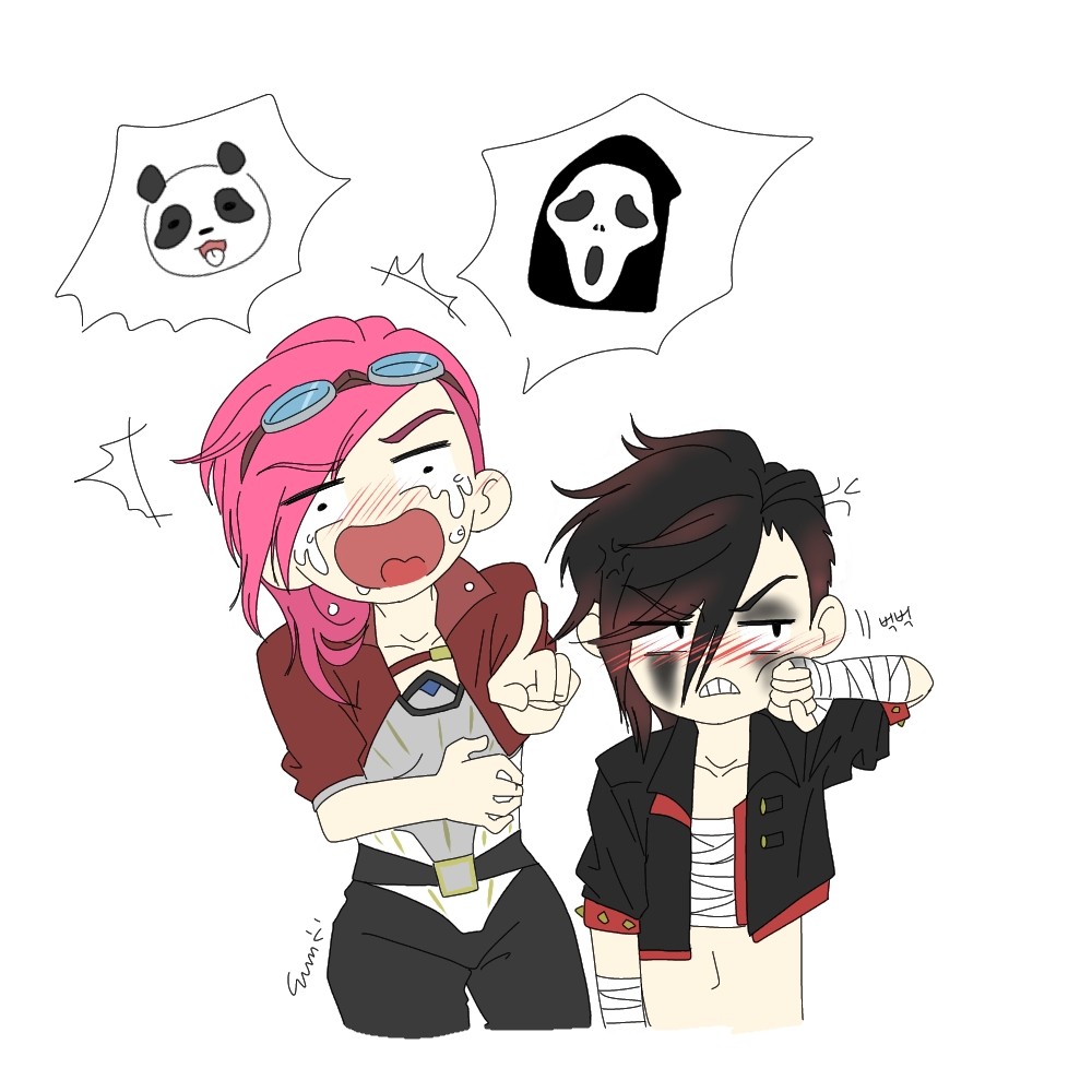 #Arcane
사춘기 씨게 온 동생을 보는 웅니