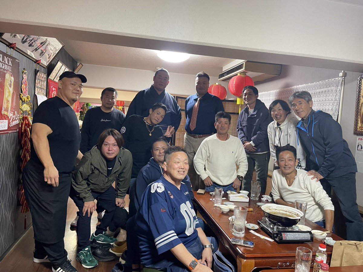 郷土力士を応援しようの会を
仕切らせてもらいました！
力士！神谷！
来年には関取がんばれ！