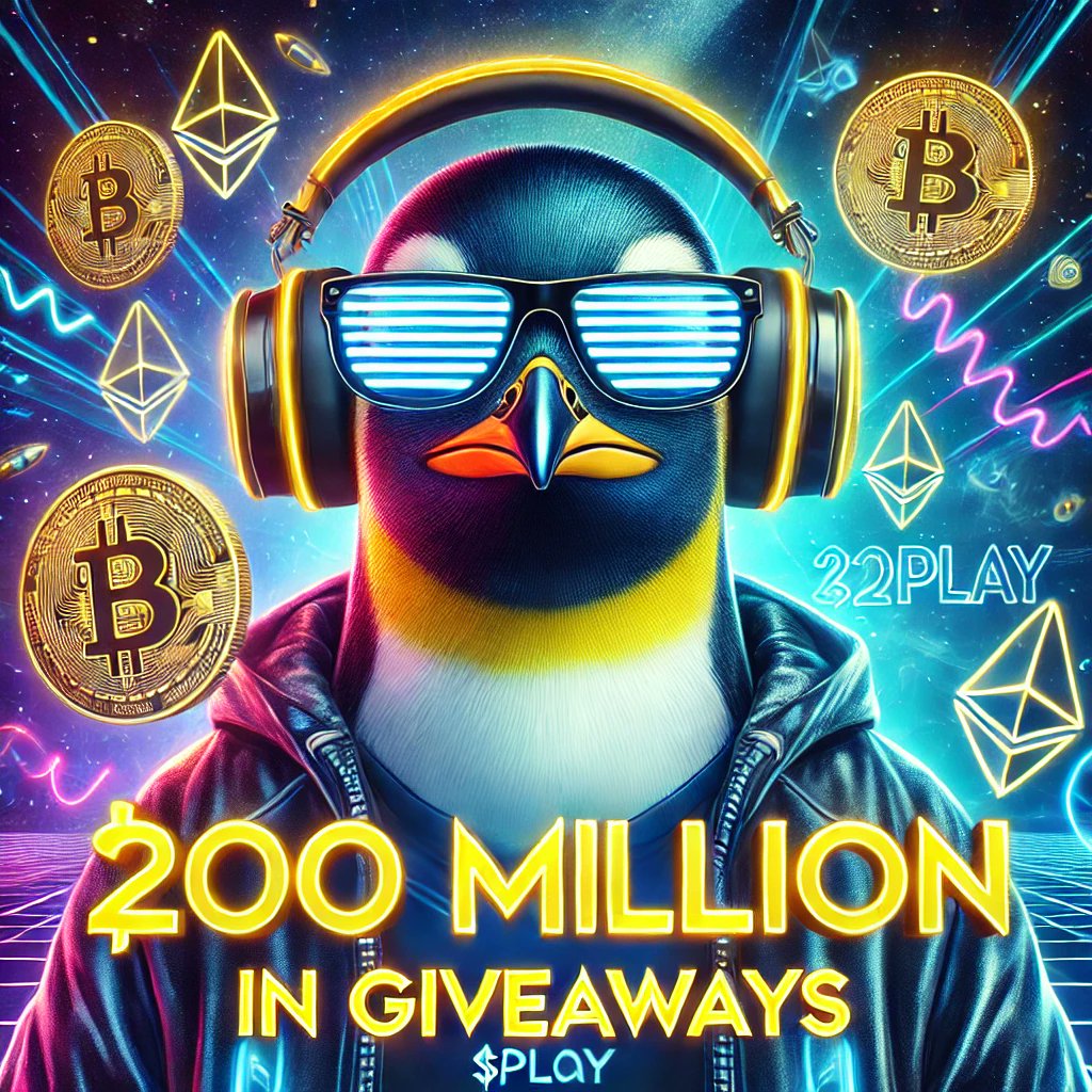 playpenguinstx's tweet photo. We are SO DETERMINED to win the @ALEXLabBTC that we are brining +200,000,000 $PLAY in prizes for our Community!

Do you want to be part of the prizes?
♥️Like
🔃RP
📢Share with others
✅Be sure to engage with ALL POSTS!

We want you to become a $PLAY millionaire!

#STXgames #BTC https://t.co/qd39JrWpDN