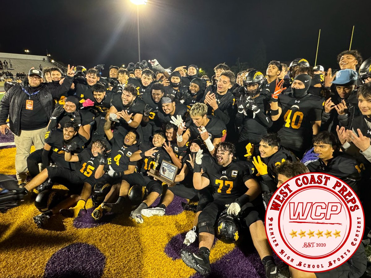 Chargers Powered Up: Wilcox sends home Palma after a 35-26 victory. 

Read more on the CCS D2 Championship now: westcoastpreps.com/chargers-power…