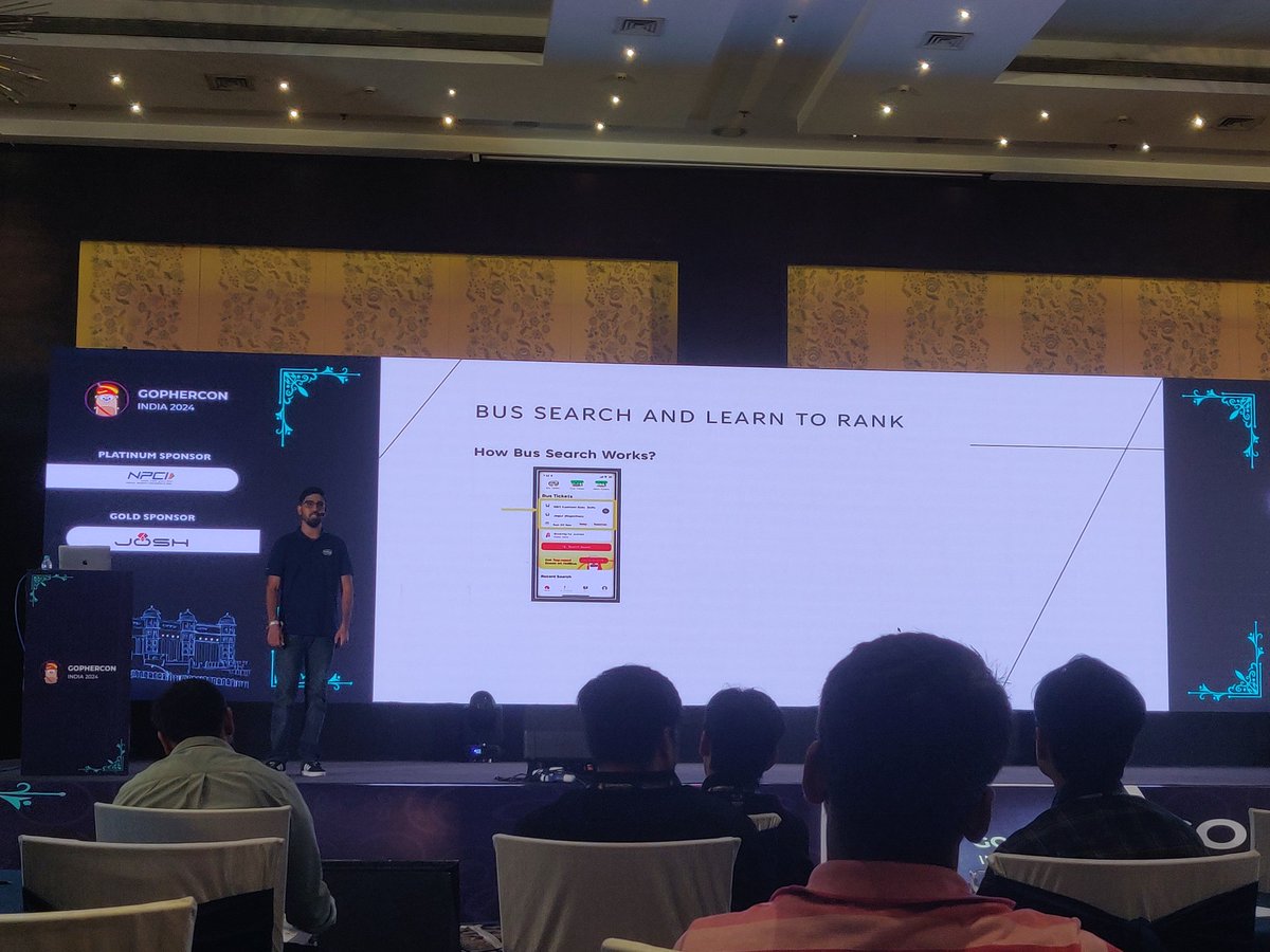 nandanpc's tweet image. Building a recommendation engine for Bus search based on Real-time feedback of users

Pawan Kumar Sharma

#GCI24 #gopherconindia #golang
