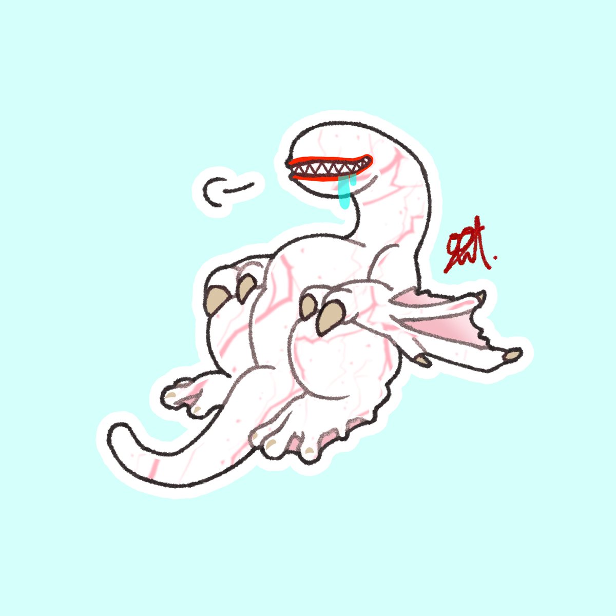 oosawa_sn's tweet photo. 今日はフルフルちゃんです
観察してるとかわいいになるんだけど、戦闘してると恐怖でしかない https://t.co/31uXvJc4mE