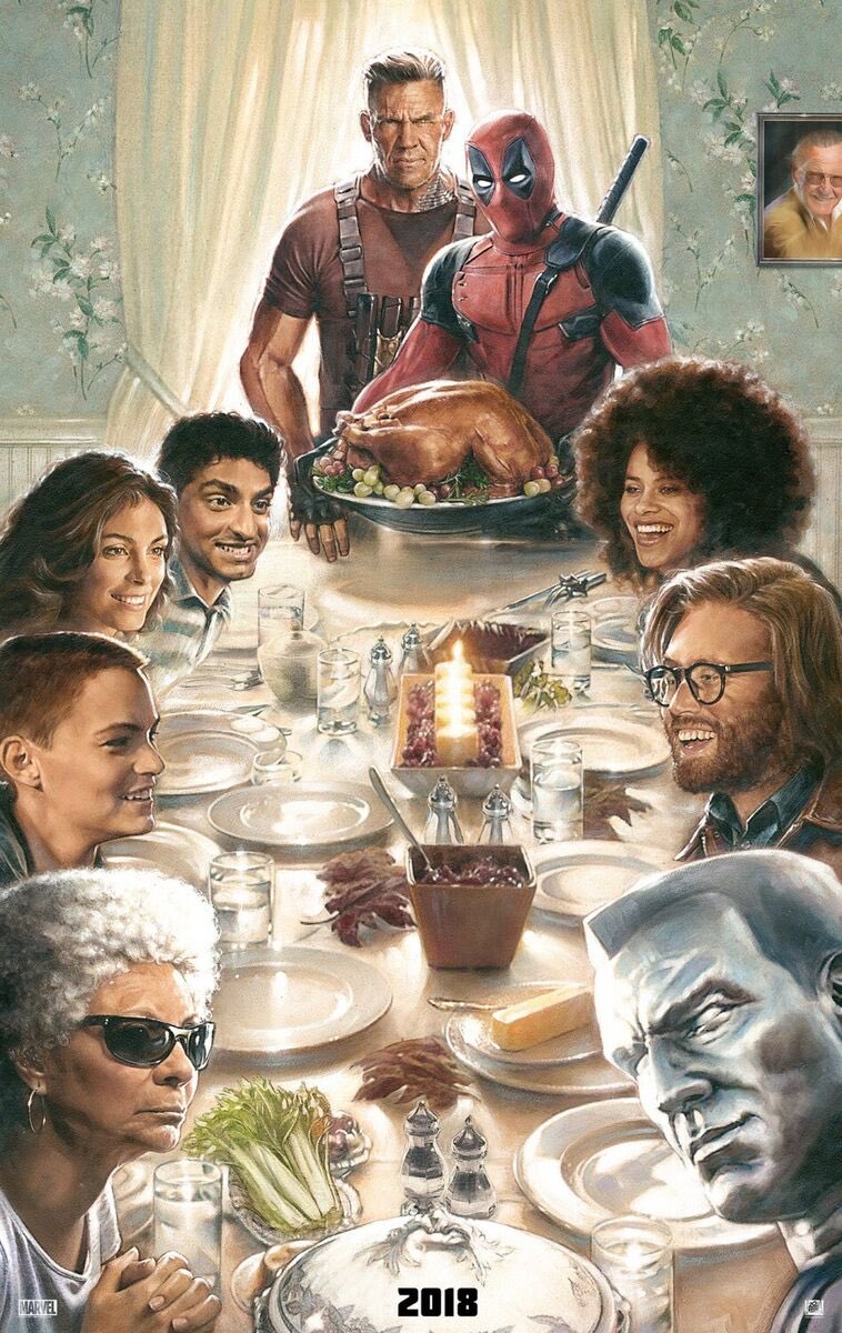 UNDERCOVERCOMI's tweet photo. COMICS MOVIE ✨ THANKSGIVING
#Thanksgiving #comicscovers
#deadpool #cable #domino #wolverine https://t.co/JYWUVHzD9C