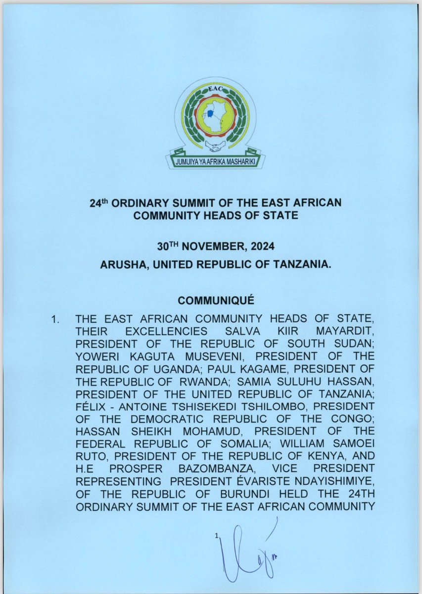 East African Community tweet media