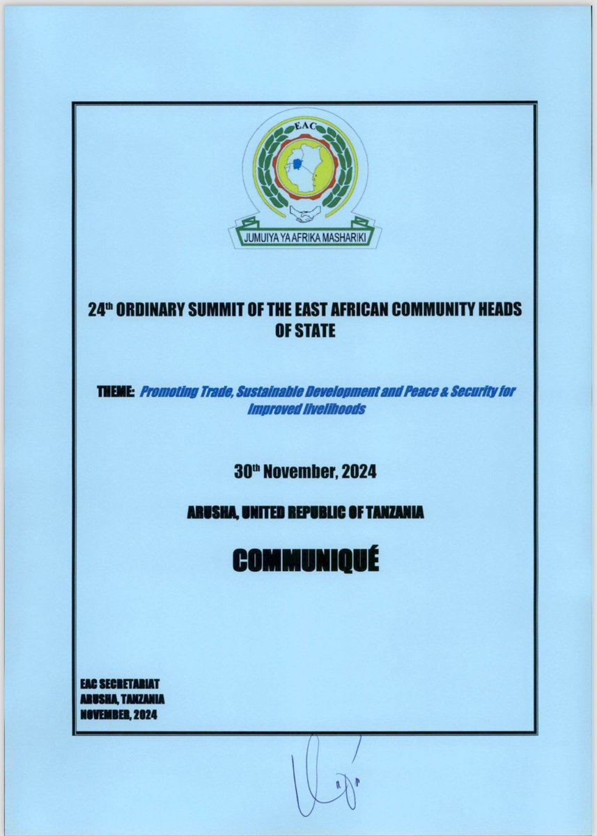 East African Community tweet media