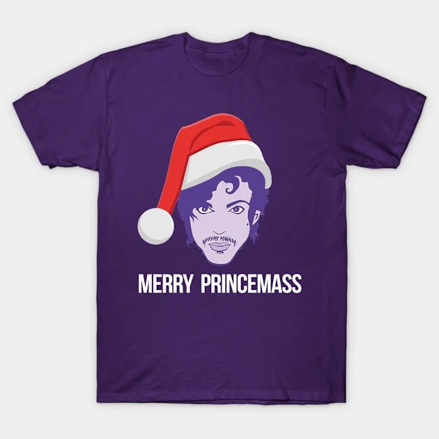 PrincePartyUK's tweet photo. #Princemas T-Shirt Collection now available on PPUK shop https://t.co/4p5jqs0l4C or link on our Linktree #Prince #Prince4Ever https://t.co/FlL09pRx92