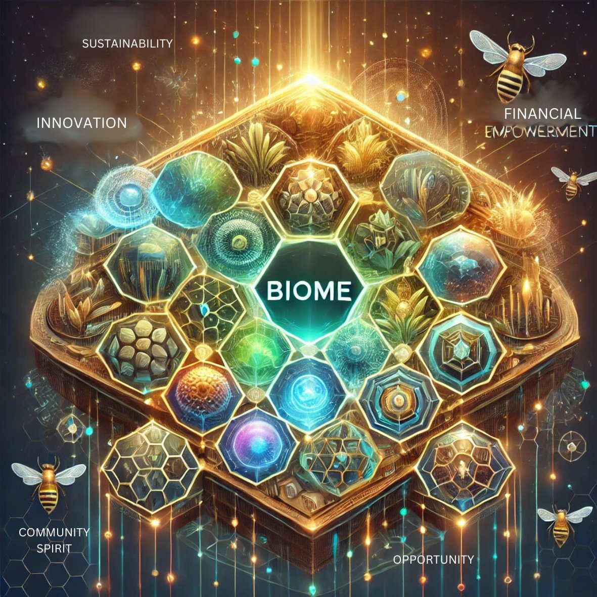 kpunityconcepts's tweet image. So grateful to have been introduced to the #Biomeecosystem from the start. A truly safe space for women to learn, grow + gain financial independence + empowerment within an inspiring community that provides amazing + interconnected opportunities🙏🏼☯️🐝THX