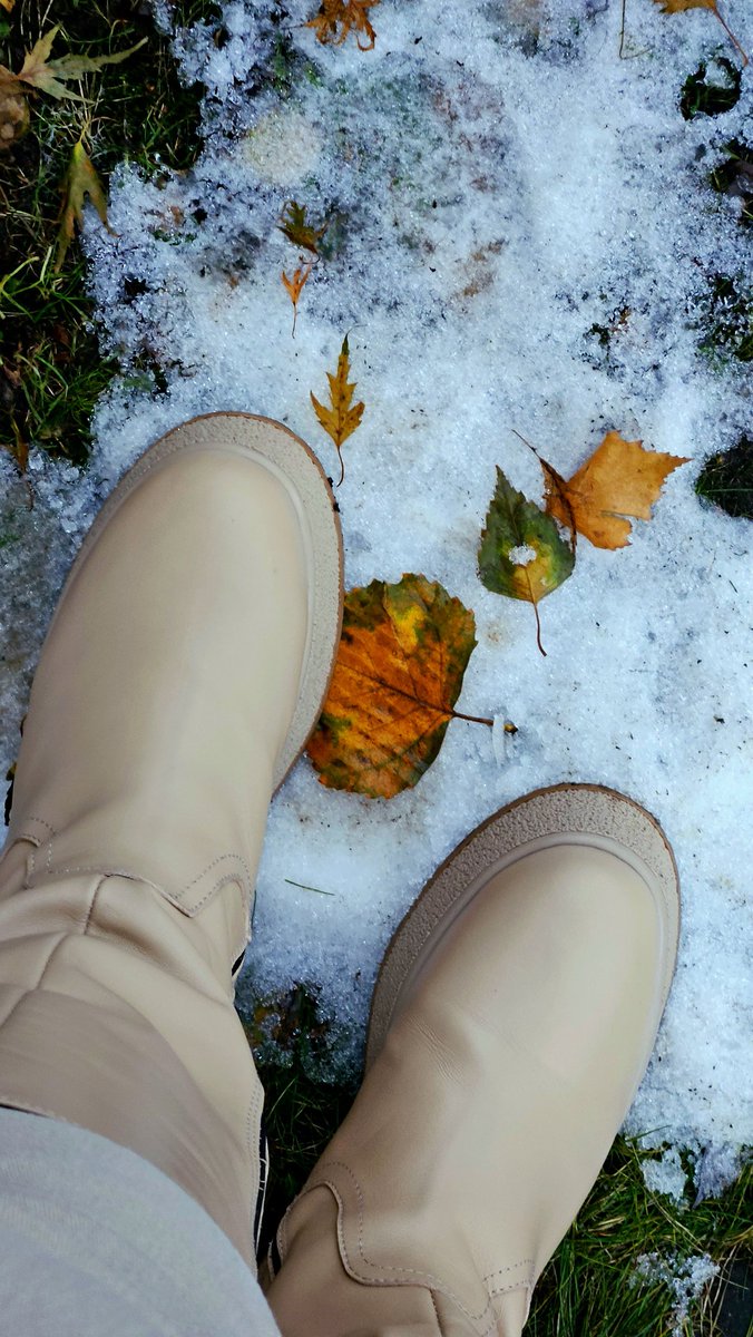 Well, hello, winter! ❄️☃️