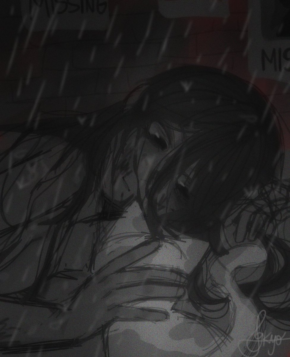 Comfort after the Storm (Tw: hinted SA)

...♡
#art