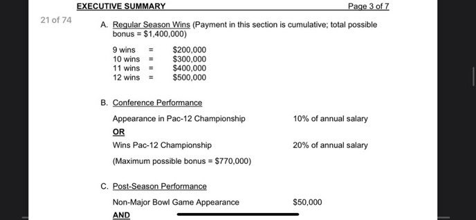 ChrisKarpman's tweet image. Kenny Dillingham will earn a $300k bonus for ASU’s 10th regular season win. He will get a $395k for making the Big 12 title game.

He earned $695,000 in bonuses today. 

Dillingham would make another $395k if ASU wins the Big 12 title game and $790k if ASU makes the CFP. 

Whoa.