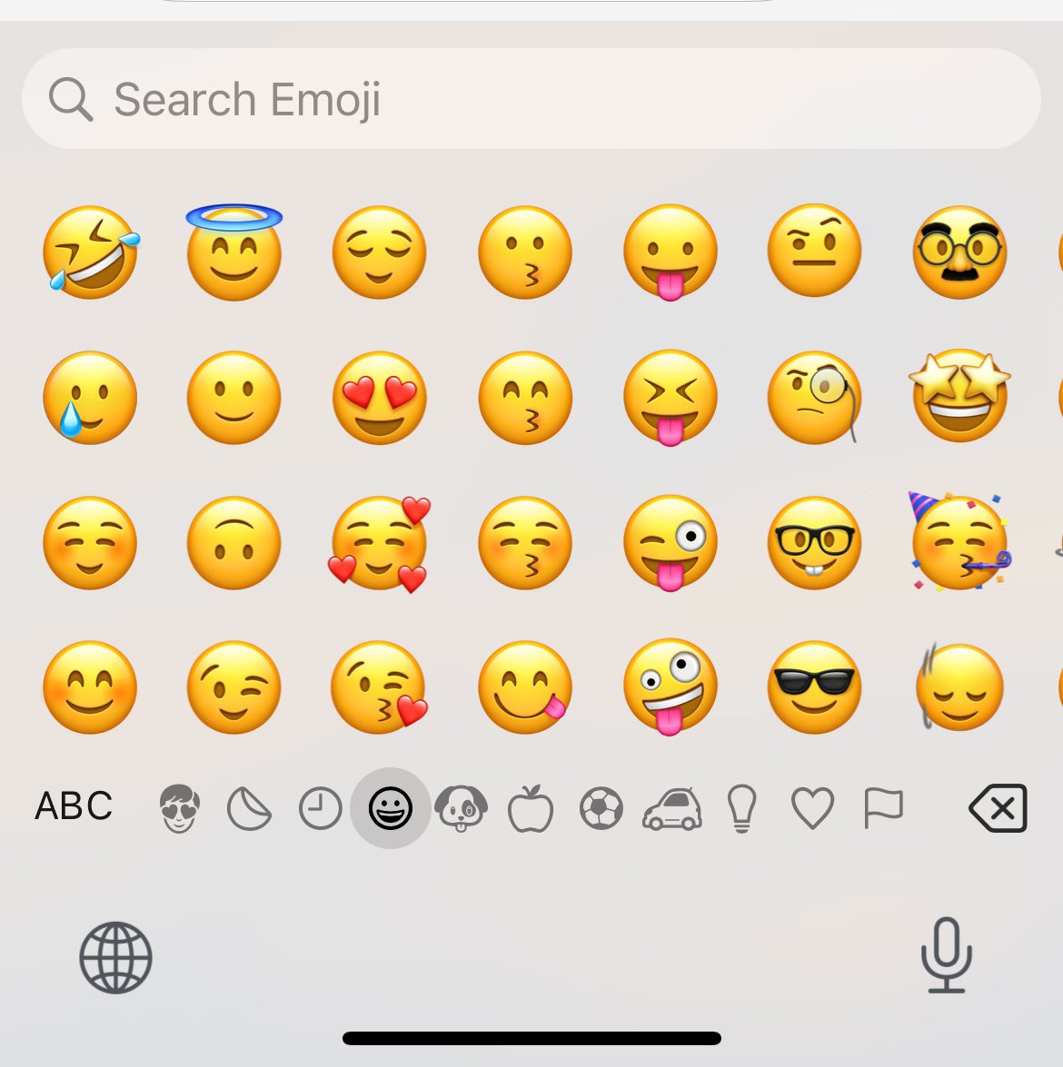 VoidAndVibes's tweet image. Help!
what happened to emojis size in the new ios 18? 
how can i revert thisssss