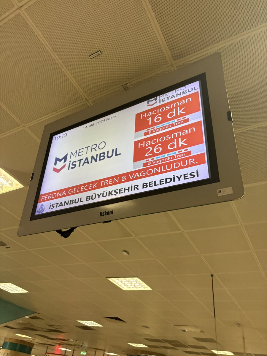 İstanbulun belki de en aktif ve yoğun metrosu bu, sanırım artık bizle dalga geçiyosunuz <a href="/IBBcozummerkezi/">İBB Çözüm Merkezi</a>
