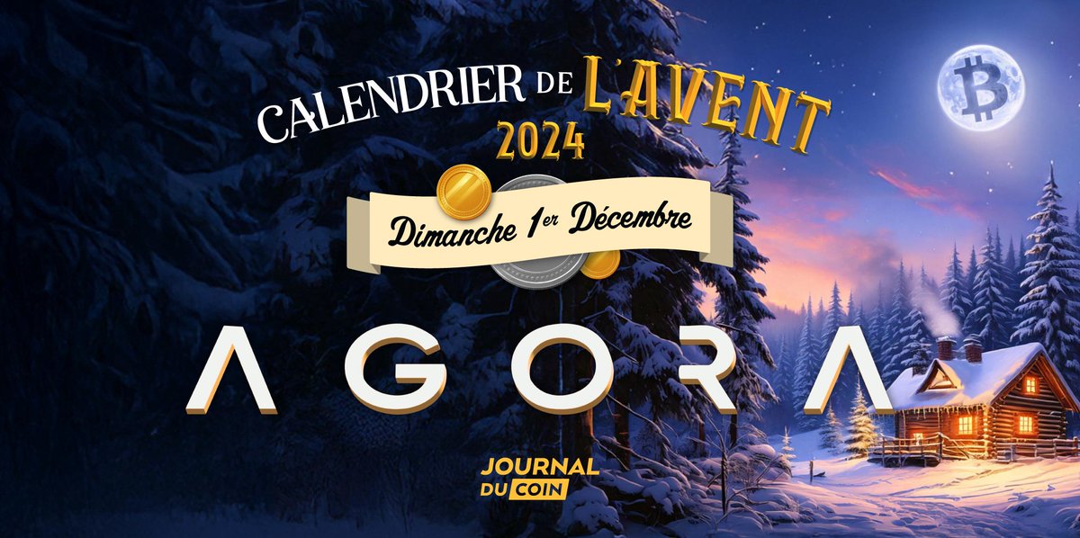 AgoraHub_io's tweet photo. 🎅🏽 GIVEAWAY DE NOËL 🎅🏽

À l’occasion du jour 1 du calendrier de l’Avent organisé par notre partenaire @LeJournalDuCoin, nous offrons 1 Loot Box Flash Gratuite à 10 personnes d’entre vous valable dès notre prochaine vente qui aura lieu en ce mois de décembre. Grâce à cette Loot Box gratuite dont l'édition est prévue ce 17 décembre à 17h vous pourrez tenter de remporter  jusqu'à 500$ en USDC et même 1 NFT d'une valeur de  1500$ 🎄

La quête se divise en 2 étapes, il va falloir bien suivre les instructions de cette chasse au trésor, vous allez voir c’est très facile : 👇

1️⃣ Se rendre sur le compte @LeJournalDuCoin pour y trouver la 1ere étape de cette quête, l'exécuter (ça vous prendra 15 secondes chrono max ⏱️) puis revenir ici
2️⃣ Follow @AgoraHub_io
3️⃣ Like & RT ce post
4️⃣ Identifier deux amis en commentaire

Tirage au sort des 10 gagnants ici même le 04/12 à 17h ! 🎁

🍀 Bonne chance à tous 🍀