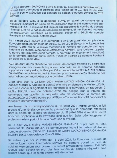 kinshasaweb's tweet photo. ⚡️🔋🚘🇨🇩⛏️ #AVZ #Dathcom #CMOC #lithium #tin #FreeTradeAgreement #Zijin #IGF #Battery #batteries #ElectricVehicles #AlingeteGate #AlligatorLeaks #Fraudefiscale #AVZ #Dathomir #ManonoLithiumandTinProject #SimonCong #CongMaoHuai
Me Christian Lukusa, bouc émissaire d’AVZ : Où sont passés les 20 millions de dollars ? ⤵️
https://t.co/Uem7Bme69L