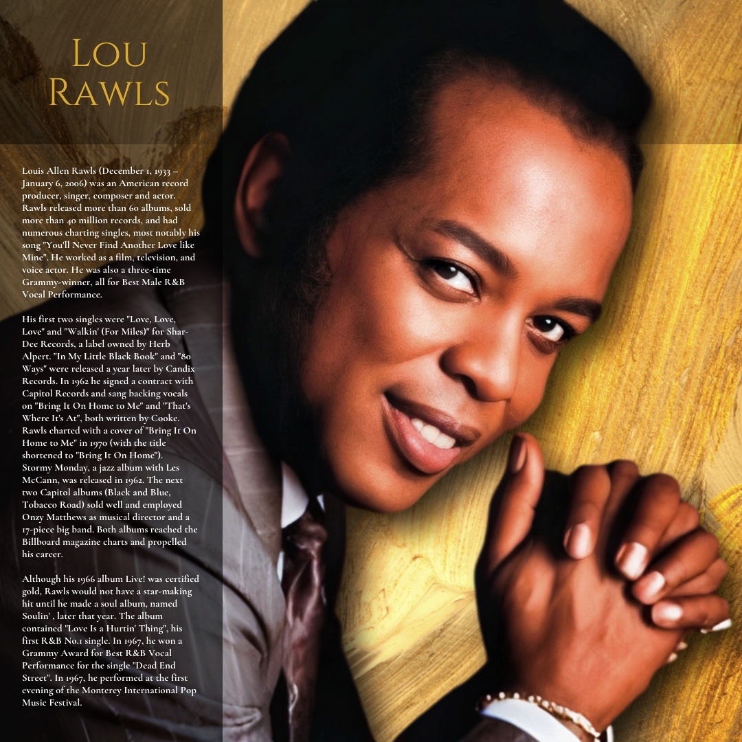 site:twitter.com lou rawls  / X