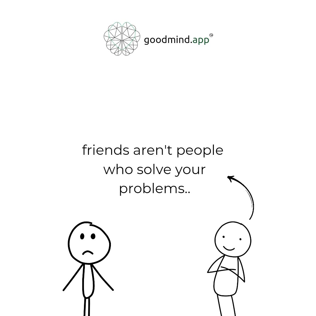 goodmind_app's tweet image. Tag your ride-or-die friends who stand by you through it all. Let’s celebrate the ones who make life’s challenges a little less lonely❤️

#goodmind #togetherthroughitall #friendship #mentalhealthmatters #mentalwellbeing