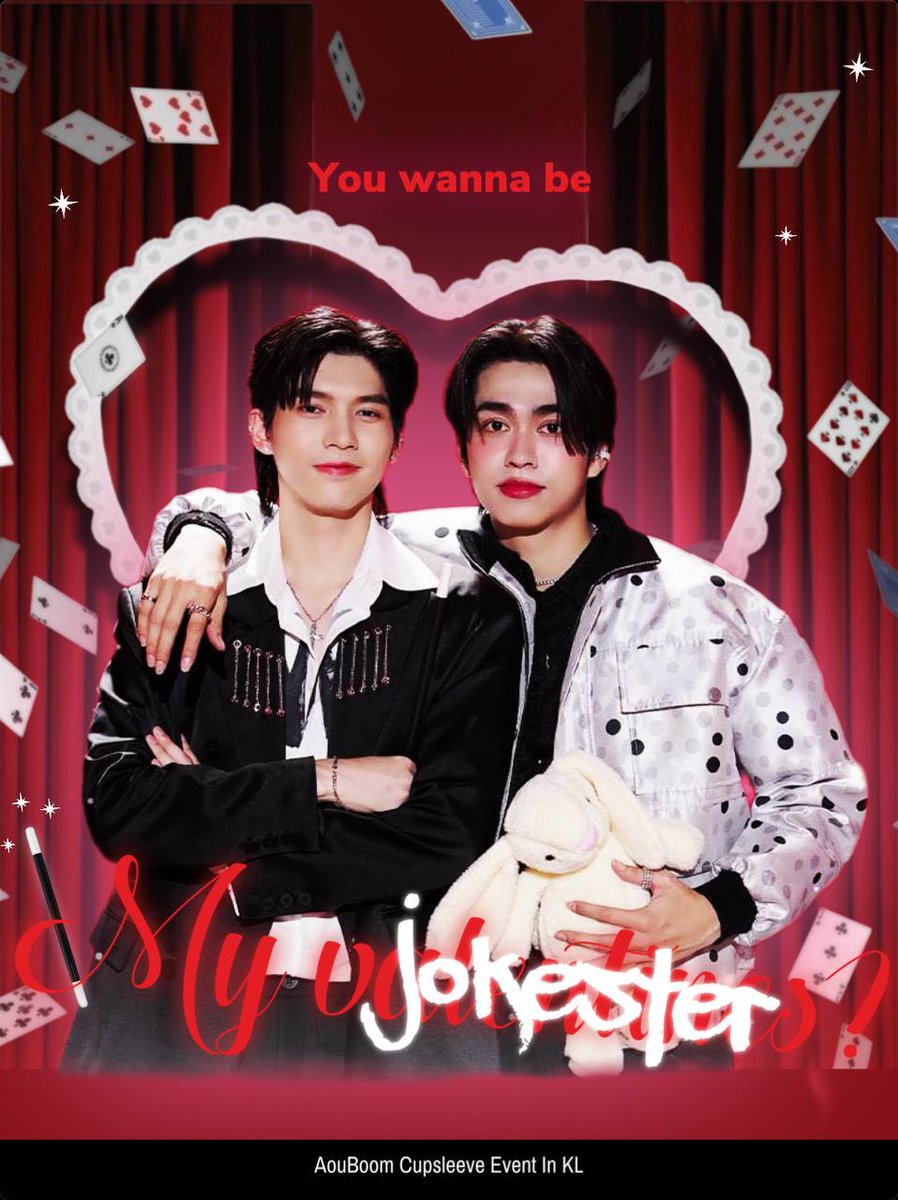 Miichaa_event's tweet photo. ❣Celebrate valentines with aouboom❣

Be my ________? 

Cloud cafe, Lalaport
📆9 February 2025
⏳12pm - 6pm 
#be_my_jokester
#valentineswithaouboom
@cupsleeveMY https://t.co/Hn2y8Hm6b9