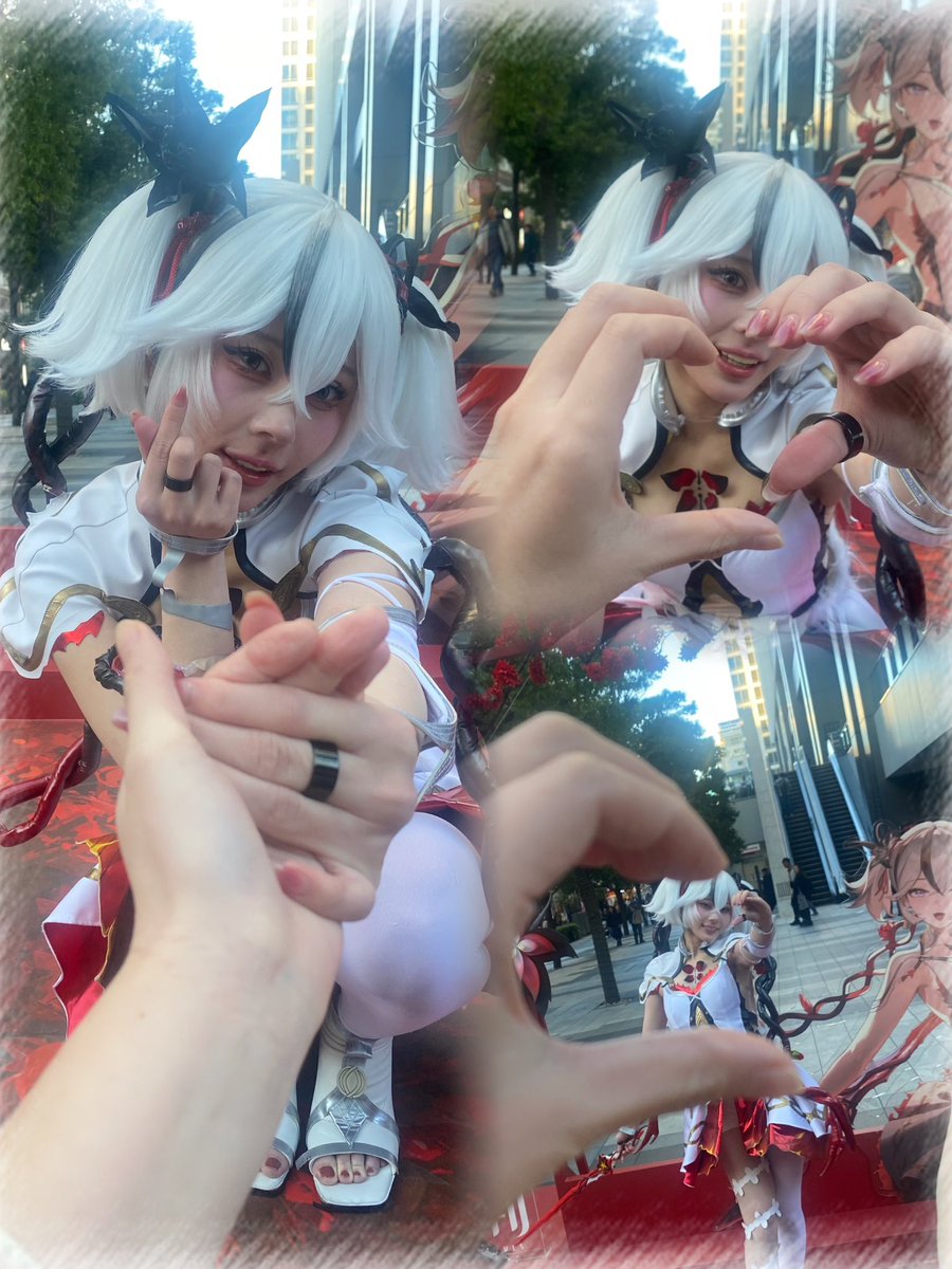 めちゃくちゃファンサくれたˆ ඉ́  ̫ ඉ̀ ˆ♡
まじでやばい、とても可愛い🌸

#ツバキからの招待状 ⸝꙳.⋆ https://t.co/owyf1ZNhUf