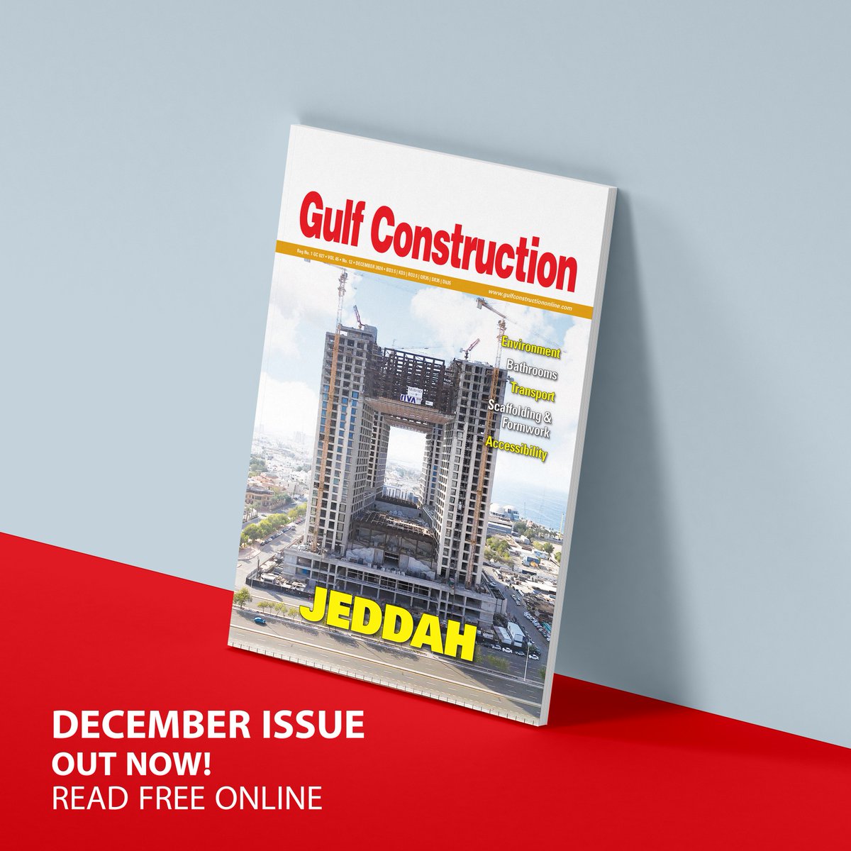 Gulf_const's tweet image. 📢 Our December issue is out now!

Special feature on Jeddah.

Read it Free Online on gulfconstructiononline.com/source/xlv/12/…

#GCnews #construction #GCCprojects #machinery #minning #megaprojects #neom
