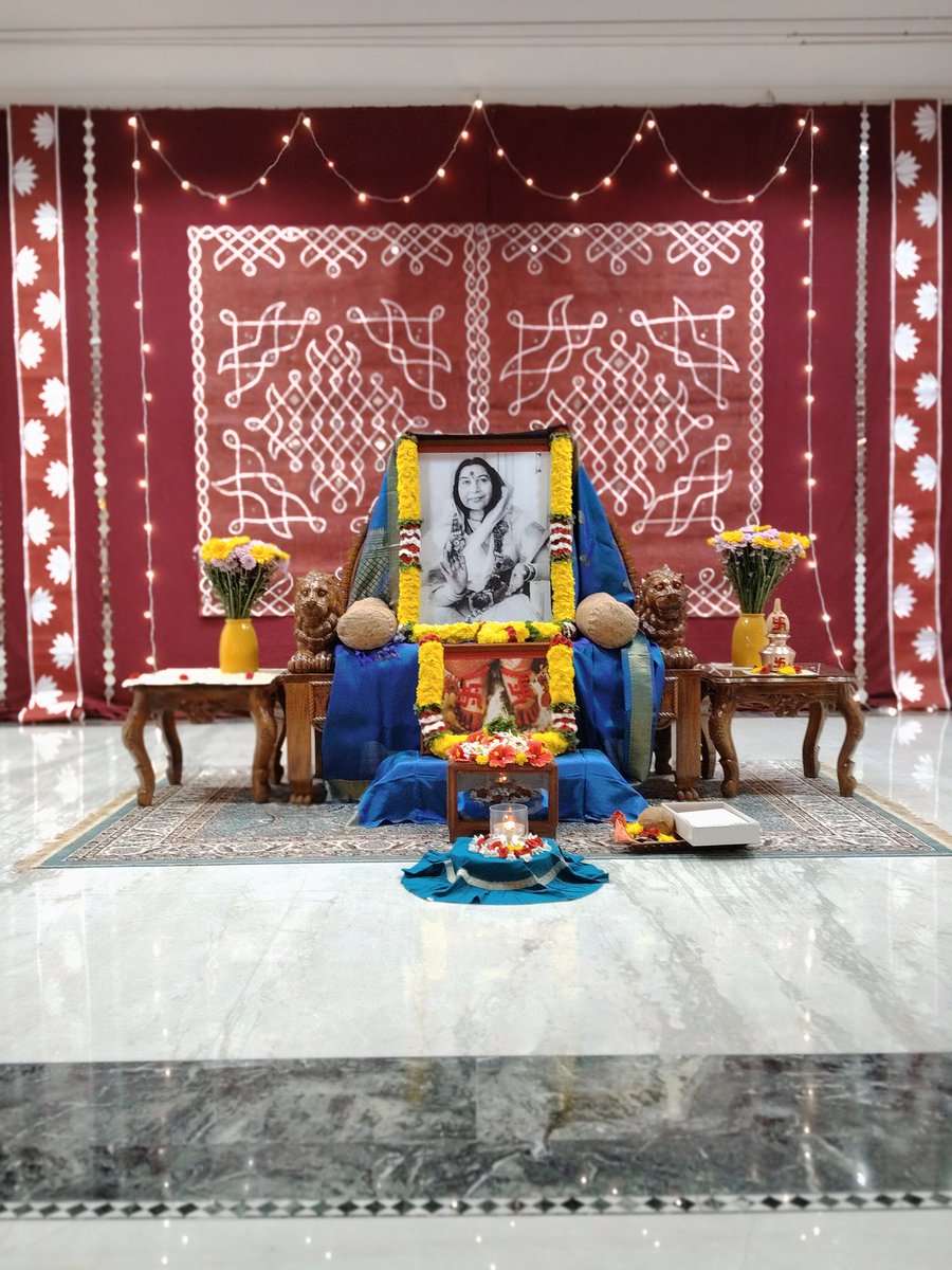 ANJANAY2's tweet photo. In the ever-changing variables of life, one constant fills my heart with joy, happiness, and peace:

The teachings of H.H. Shri Mataji Nirmala Devi, the visionary founder of Sahaja Yoga.

Forever #grateful for this transformative journey.

#Meditation #SelfRealization #Awareness https://t.co/xLQPIraYqi