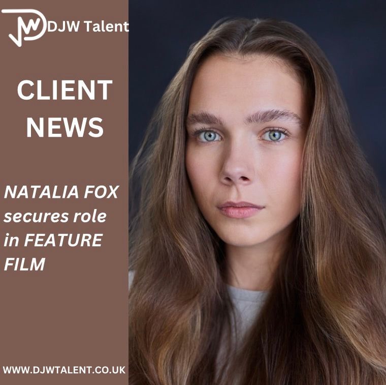 Natalia has booked out some of her 2025 diary already by landing a role in a new feature film called ‘Still Life’ 

An absurd, poignant, picaresque comedy. 

Well done and congratulations!

#2025 #featurefilm #djwtalent #secured