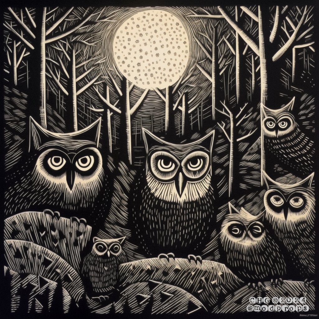 ModProps's tweet photo. It's an owly kinda night. 🦉
©2024 chg @modprops
#myowls #mylife #mymind #myart #myastheniaGravis #chronicILLustrator 
#chronicillnesslife #autoimmunedisease #raredisease #art #disabilityTwitter #disabledArtist #chicagoartist https://t.co/xRrCIv6Vun