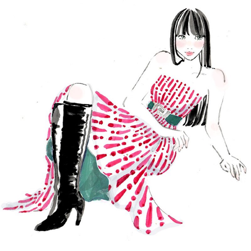 hanaful2's tweet photo. クリスマスガール🎅

#ファッションイラスト #ガールズイラスト #クリスマス #似顔絵 #水彩画 #刺さる人
#ポストカード https://t.co/R8KVG5nWnp