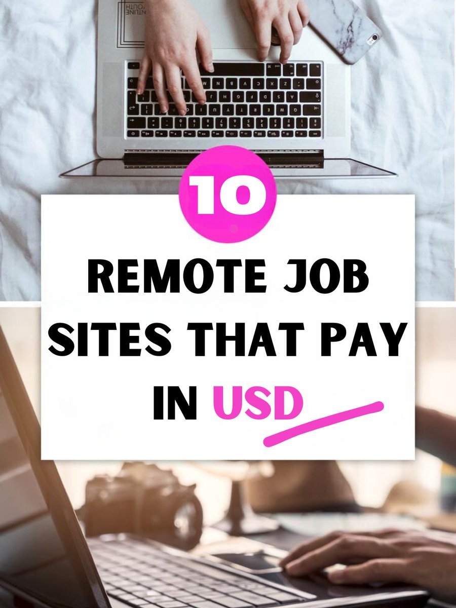 altiamkabir's tweet photo. 🛑 Forget LinkedIn!

There are many better options out there where you can find your next remote job.

Here are 10 remote sites that pay in USD.👇 https://t.co/do8ejANb5V