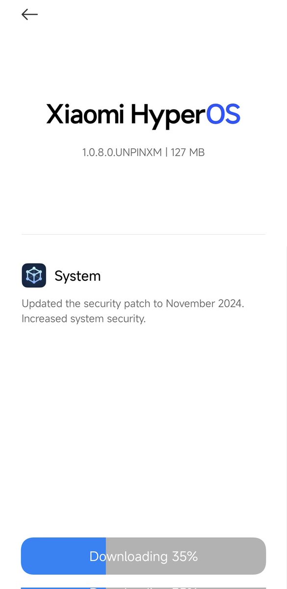 sunnny1583's tweet image. New HyperOS 1 update started rolling out for POCO F6 India 🇮🇳 

HyperOS-OS1.0.8.0.UNPINXM
Size - 127MB 

November security patch updated ✅ 

HyperOS 2 is coming soon 🔜 
#XiaomiHyperOS #POCOF6