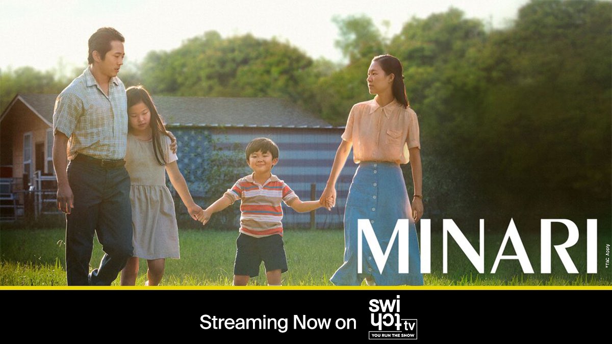 SwitchTVapp's tweet photo. #Minari – a beautiful blend of culture, resilience, and hope. 🤩 Watch this inspiring film on #SwitchTVapp! 🎬 https://t.co/Y2np3uT5fl