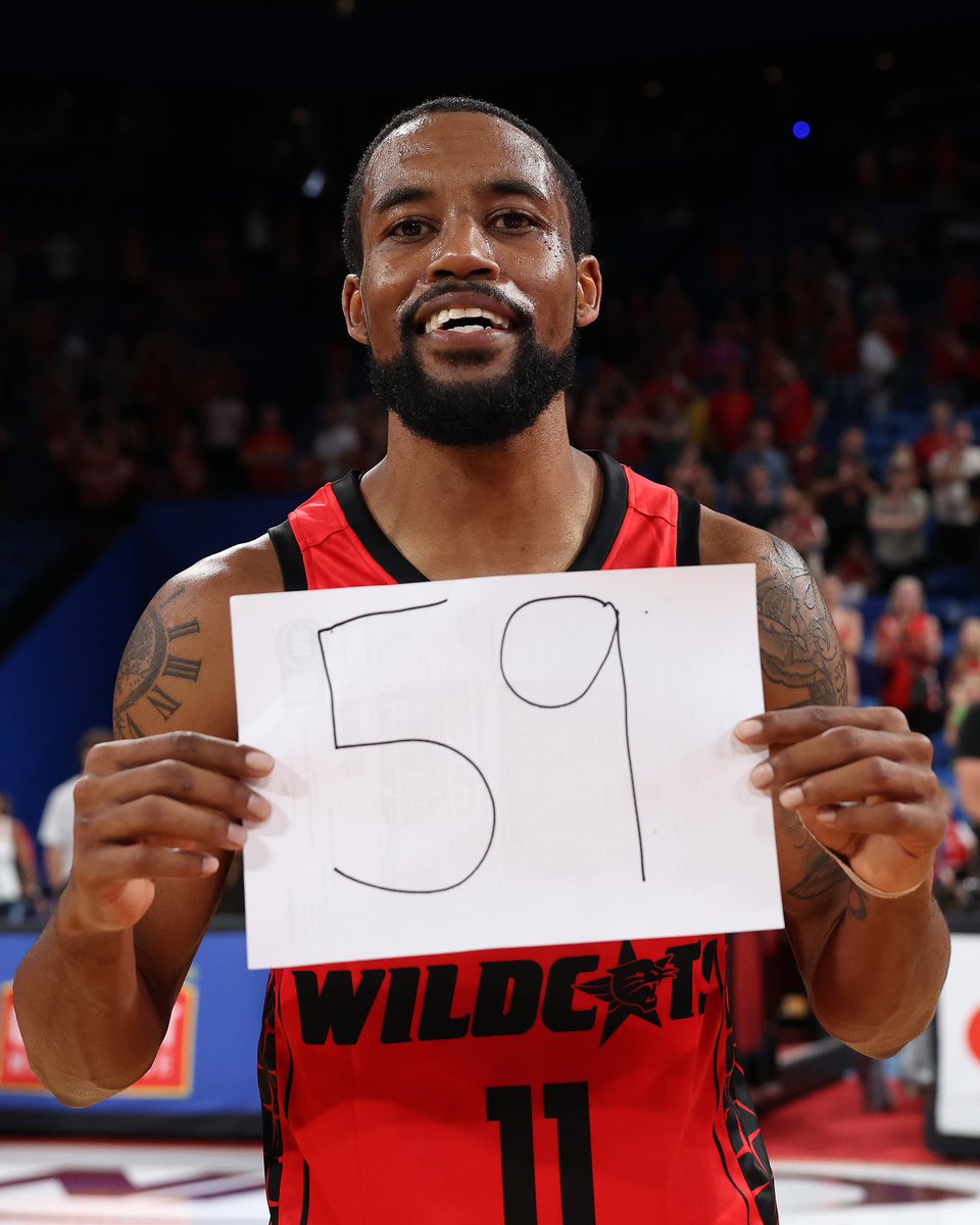 HISTORY! 👑

The most points scored by a player in the modern NBL 40 min era, and the most points scored by a Wildcats player ever.