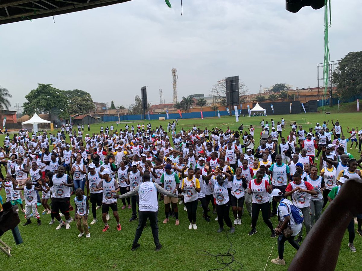 DaisyNakyobe's tweet photo. A wonderful morning at Lugogo for the #6thSDGRUN https://t.co/MuMjkwx3iM