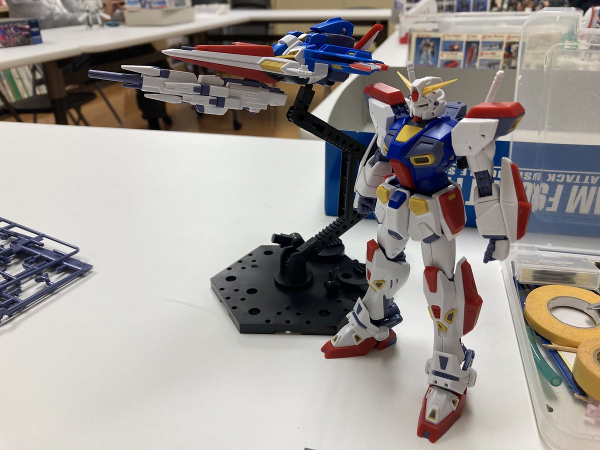 aritagath's tweet image. N-TYPE組みました
#日曜プラモ製作会 
#F90
